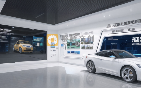  新能源汽車企業(yè)展廳設計：智能交互演繹綠色出行未來
