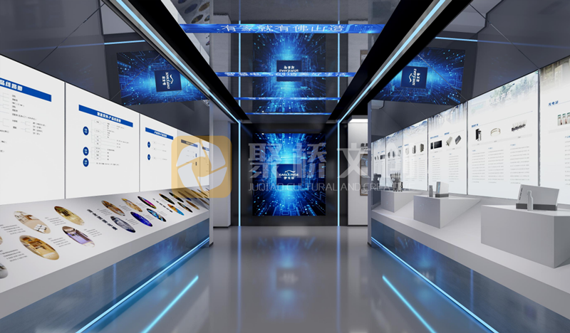 電源儲能企業(yè)文化展廳設計-聚橋文創(chuàng)