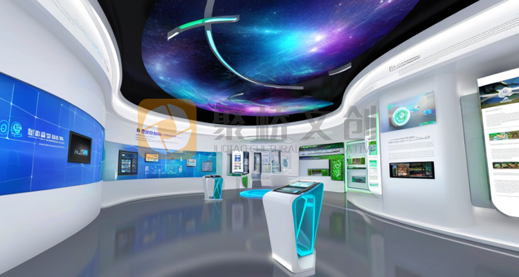 新能源企業(yè)展廳的設計